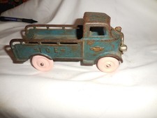 Vintage Cast Iron Arcade Ice Truck 6 1/2"
