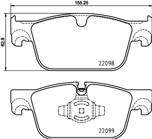 Brembo Bremsbelagsatz P 86 028, Vorne - Bild 6