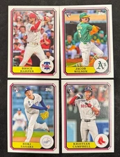 2025 Topps Archives - 1987 Boardwalk & Baseball Insert Set Builder #1-25 - Pick!