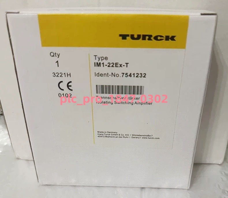 IM1-22Ex-T 1PCS Brand New TURCK IM1-22Ex-T Safety Relay Fast delivery