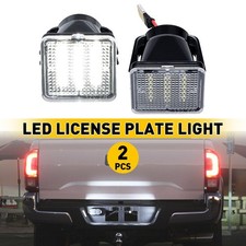 Full License LED Black Plate Lights Lamps For Tacoma/14-22 2016-22 Toyota Tundra