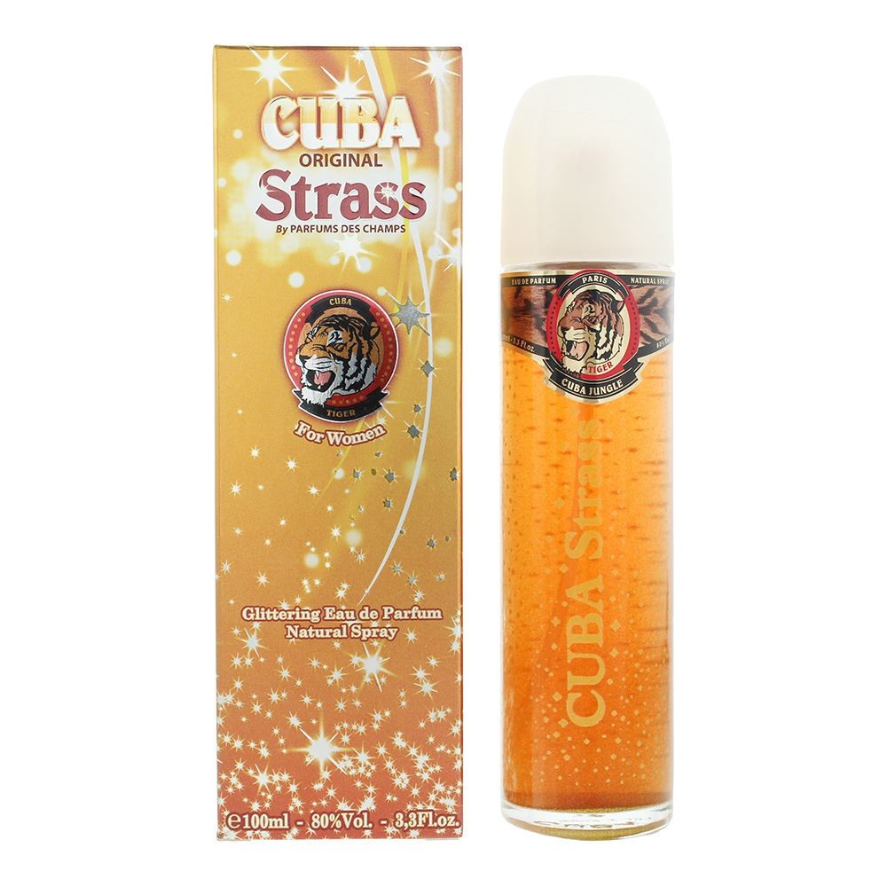 Cuba Strass Tiger For Women Eau De Parfum 100ml  | TJ Hughes - Image 2