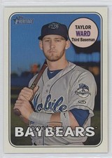2018 Topps Heritage Minor League Edition Team Color Change 10/25 Taylor Ward 0t2