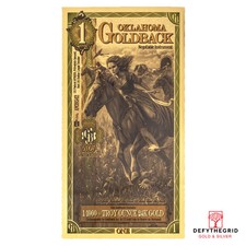1 Oklahoma Goldback