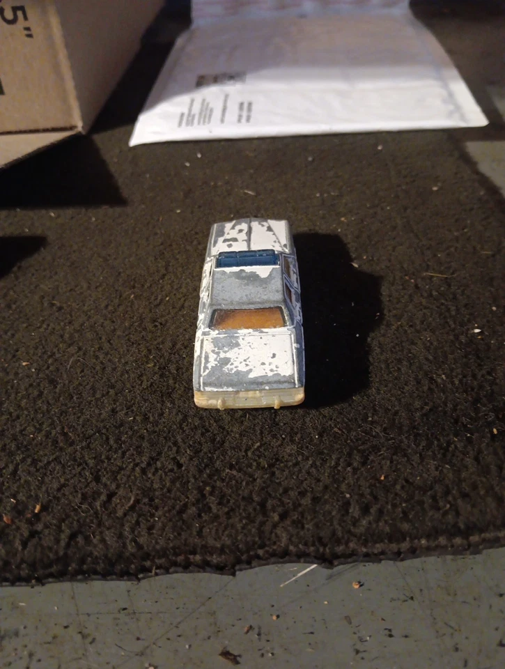 Coche de policía Pontiac Bonneville 1980 ERTL Dukes of Hazzard Sheriff Rosco, ¡dañado! Foto 3 de 4