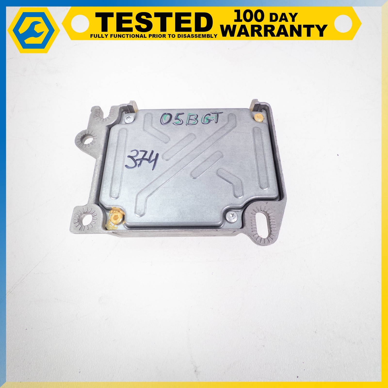 03-13 BENTLEY CONTINENTAL GT RESTRAINT DIAGNOSTIC CRASH MODULE UNIT OEM