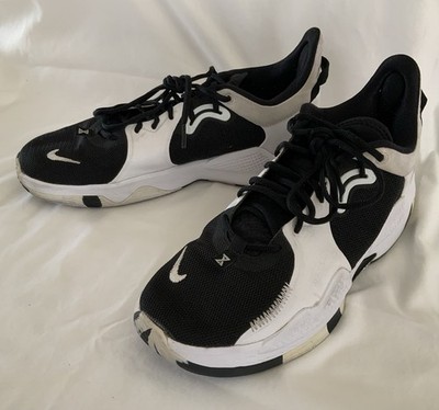 Nike PG 5 Men s Basketball Shoes Size White & Black. Size 12.5