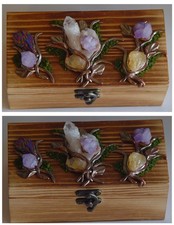 Handmade Crystal Jewelry Box Quartz Amethyst Citrine Titanium Aura OOAK (03)