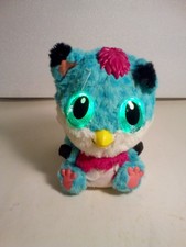 Owl Bird Baby Hatchimals HatchiBabies Blue white Interactive 6" Toy WORKS China