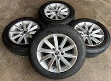 4 ORIGINAL 16" ALU WINTERRÄDER SKODA SUPERB 3V III 215/60R16 99H FREIHAUS