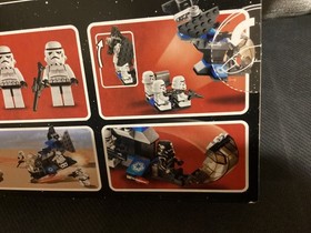 Lego Star Wars Imperial Dropship 7667 Black Dark Stormtrooper blaster 2008