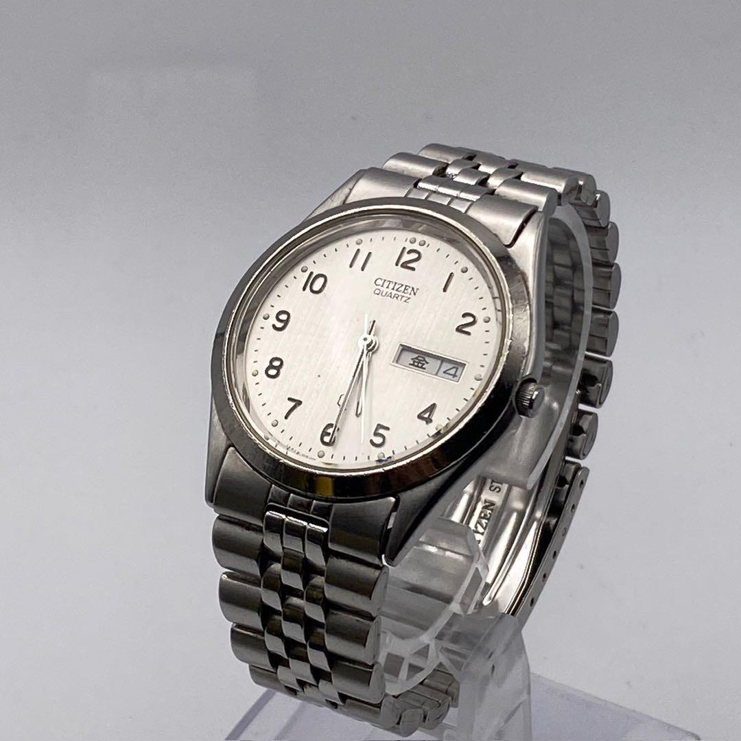 シチズン　腕時計　6100-S96389　ヴィンテージ　クォーツ CITIZEN Quartz 6100-S96389 Water Resist Vintage Stainless