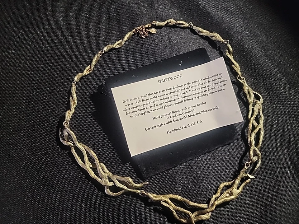 MICHAEL MICHAUD Driftwood Necklace 8907 - Image 4 of 4