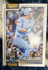 Topps Series 1 2026 Jac Caglianone Kansas City Royals Rookie Baseball Card #138