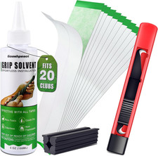 Regripping Fits 20 Golf Clubs Professional Golf Grip Kit, Inlcudes 5 Oz Solvent