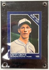 1992 Conlon TSN Color Inserts Lefty Grove #2 Philadelphia Athletics 1925