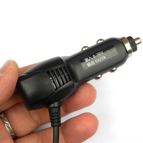 Car Car Charger Charging Cable Mini USB Port Navi with 3.5M Cable 5V, 2A - Picture 5 of 7