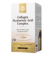 Solgar Collagen Hyaluronic Acid Complex, 30 T...