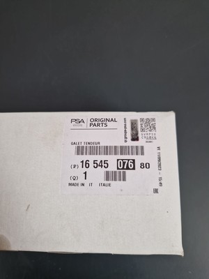 Original Spannrolle, Zahnriemen  für CITROËN FIAT OPEL PEUGEOT 1654507680