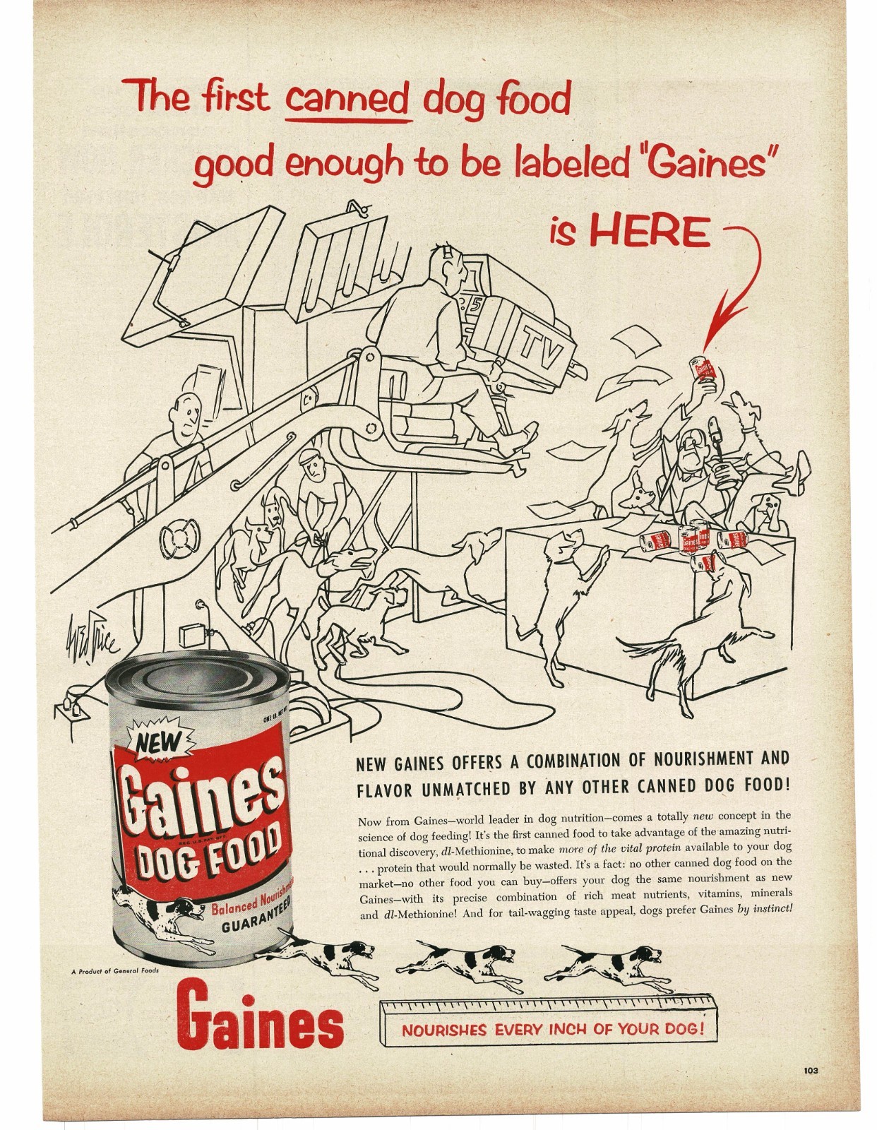 Funny Comic Cartoon Art By Price Vintage Print Ad 4
