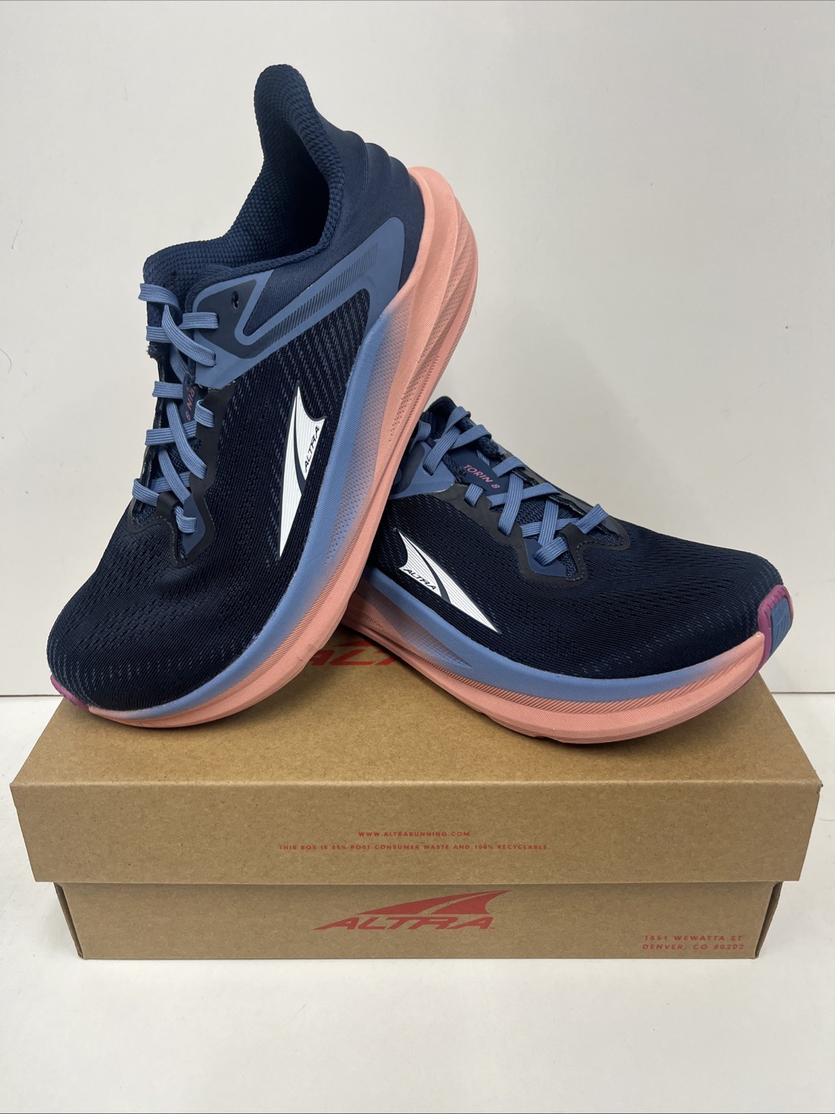 Scarpe da corsa ALTRA Torin 8 donna taglia 7 5 USATE PULITE con scatola