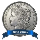 1878 to 1904 $1 Morgan Silver Dollar Brilliant Uncirculated
