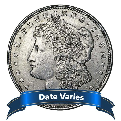 1878 to 1904 $1 Morgan Silver Dollar Brilliant Uncirculated