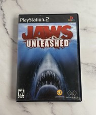 Jaws Unleashed (Sony PlayStation 2, 2006) Complete W/Manual & Tested 