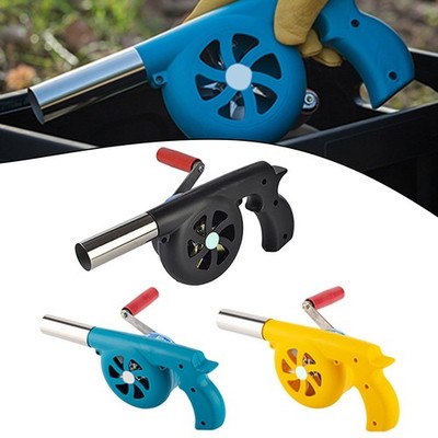 Müheloses Handkurbel-BBQ-Gebläse perfekt für Outdoor-Kochenthusiasten