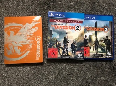 PS4 Tom Clancy's: The Division 2 Washington D.C. Edt. Pappschuber Steelbook