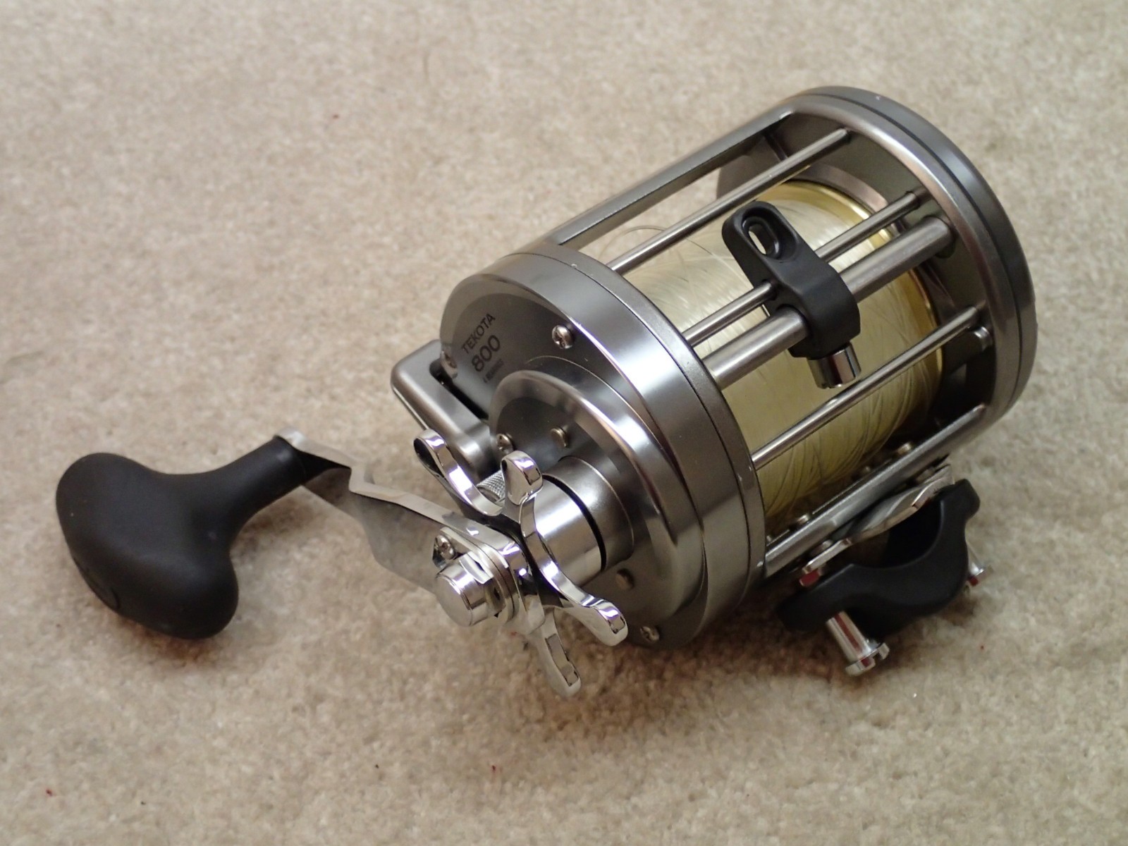 Shimano Tekota 800 Conventional Fishing Reel 4 Bearings
