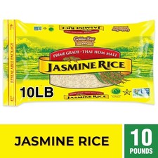 Premium Thai Hom Mali Jasmine Rice 10 lbs Fragrant Long Grain White Rice