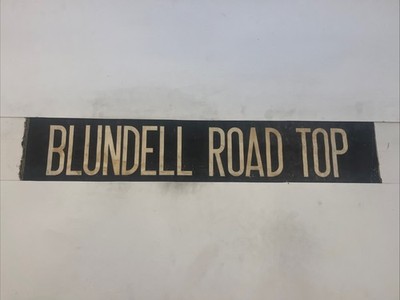Blundell Road Top - Widnes 152 1970s Bus Route Blind 35'' Unique Gift Manchester
