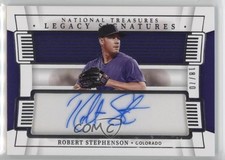 2022 National Treasures Legacy Signatures 18/70 Robert Stephenson Auto 1e5k