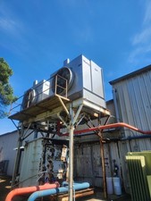 2 Marley SPX 80 Ton Cooling Towers Complete Syst, B&G e1510 Pumps, Control Panel