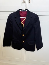 JCrew Crewcuts 4 - 5 Years Boys Navy Blazer with Gold Buttons