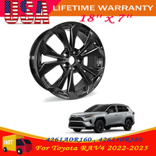 18 X 7 Replacement Wheel Rim For 2022-2025 Toyota Rav4 426110r580 4261a0r160 18 X 7 Replacement Wheel Rim For 2022-2025 Toyota Rav4 426110r580 4261a0r160