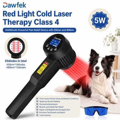 5W Cold Laser Machine Pain Relief for Canine Feline Body Joint Stiffness Devices