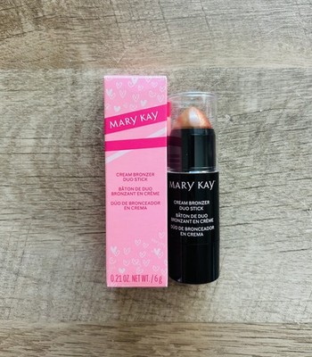 Mary Kay Cream Bronzer Duo Stick Bronze & Shimmer 201247 NEW