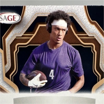 SAGE 2025 Sneak Peek Nic Anderson LSU Tigers Football Autograph SPA-NA Card