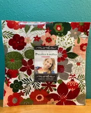 Moda Layer Cake  Hustle & Bustle Cotton 10" Precut 42 Squares Rare Out of Print