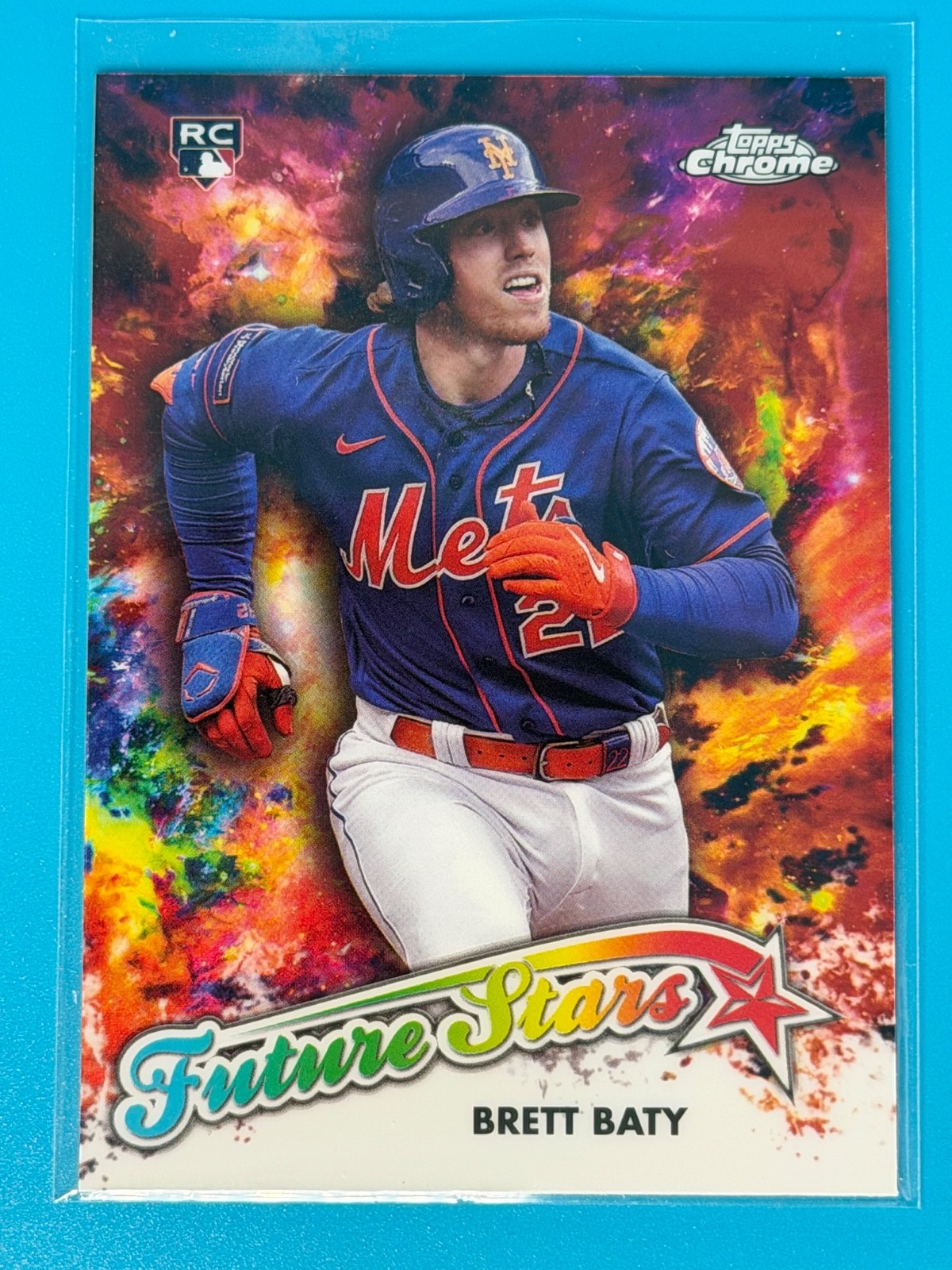 2023 Topps Chrome Update Series - Future Stars Brett Baty #FSU-19 (RC)
