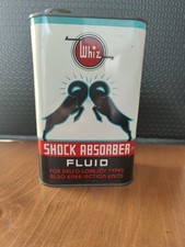 vintage whiz shock absorber fluid can 32oz empty (: