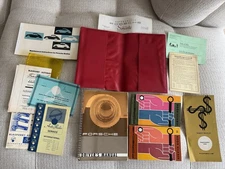 1961 1960 Porsche 356 B 356B Owners Drivers Manual SET Original Factory Sonauto