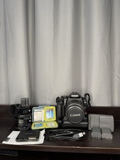 Canon EOS Rebel XTi Digital 10.1 MP Camera w/ 18-55mm Lens Battery EXTRAS CLEAN