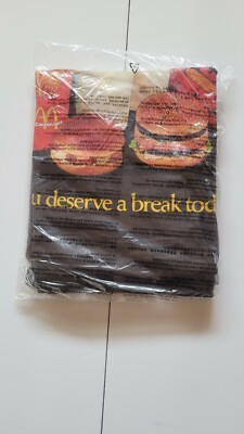 TRAVIS SCOTT x MCDONALDS Deserve A Break T- Shirt Large