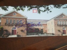 pat gillick signed postcard autographed hall of fame mlb baseball hof phillies