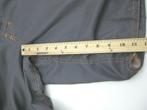 Las Vegas Swim Trunks M Exist brand 100% Polyester Drawstring Gray - 第 10/11 張圖片