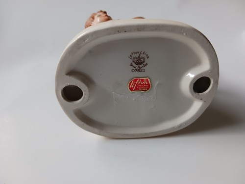 Statuina vintage Lefton Kissing Booth - Foto 6 di 7