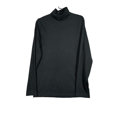 LINDBERGH WHITE Men s Size Medium Black Turtle neck sweater